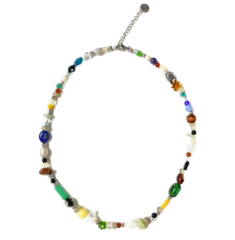 RUNDS(ランド)の「mix gemstone necklace(Accessories)」