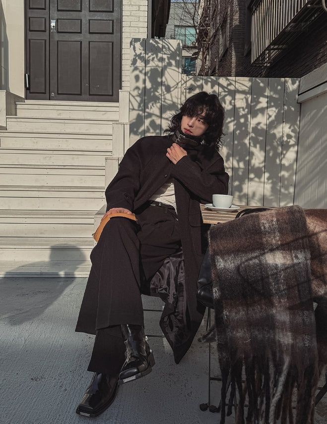 Lazy Wool Mustang Coat
