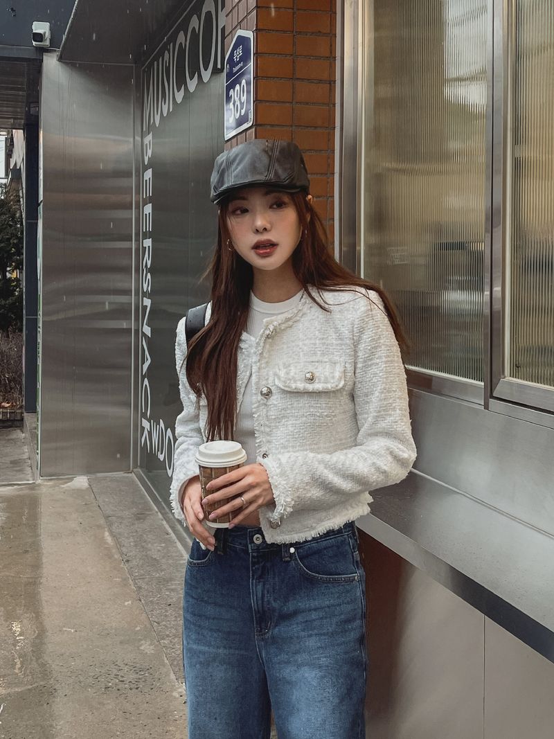 [PREMIUM/MADE] Jennie Classic Tweed Jacket