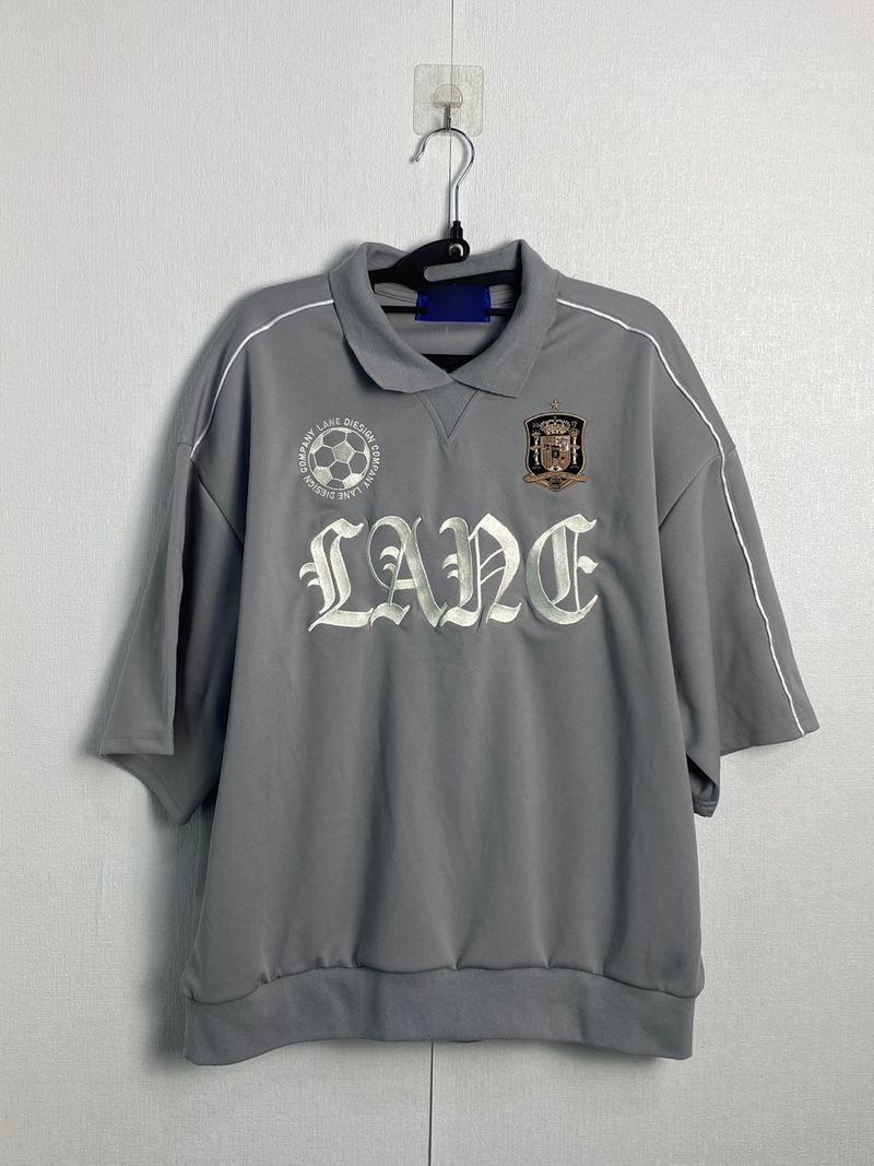 Collar jersey short sleeve sweatshirt mtm 2C
