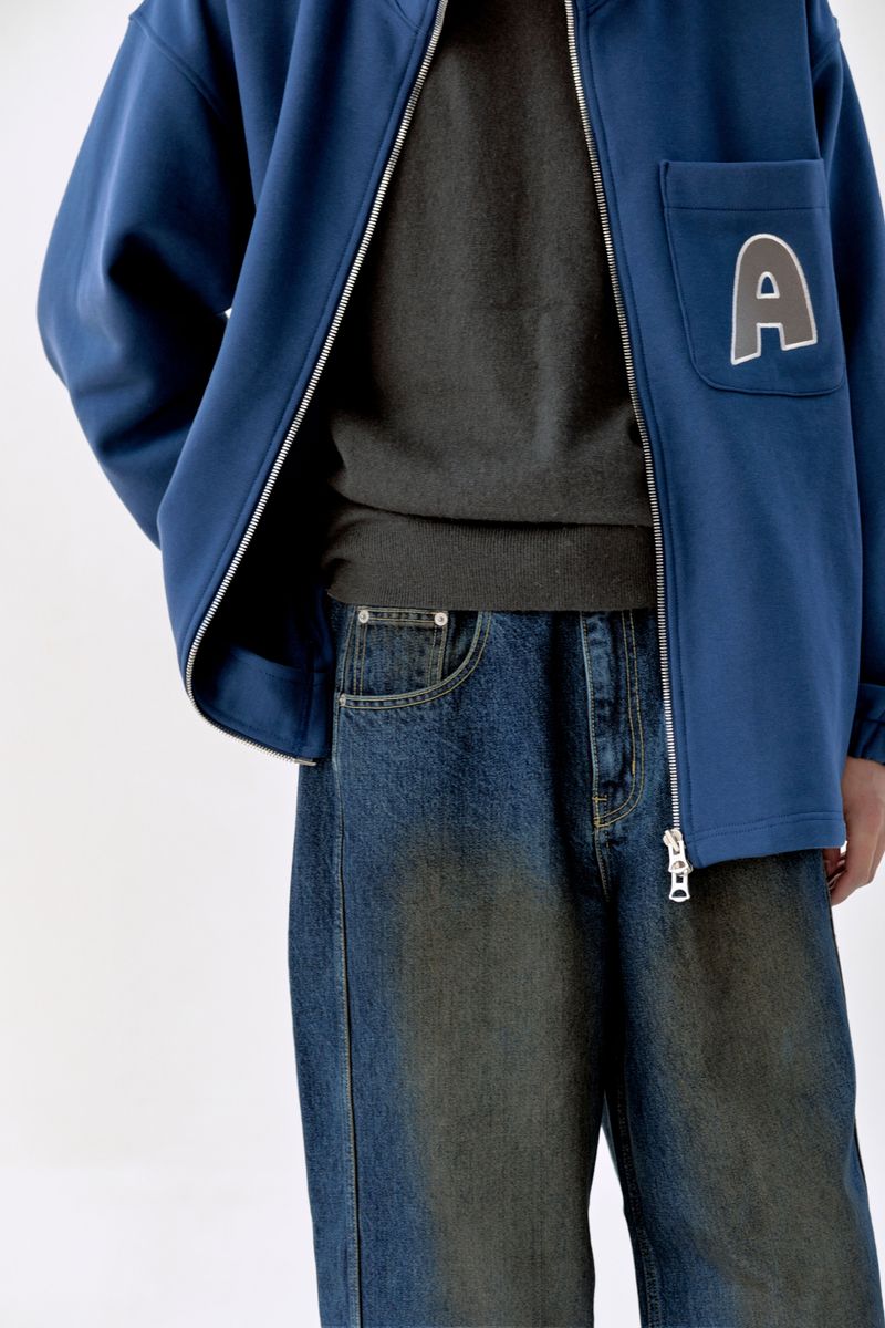ALARM A ZIP UP NAVY_UNISEX