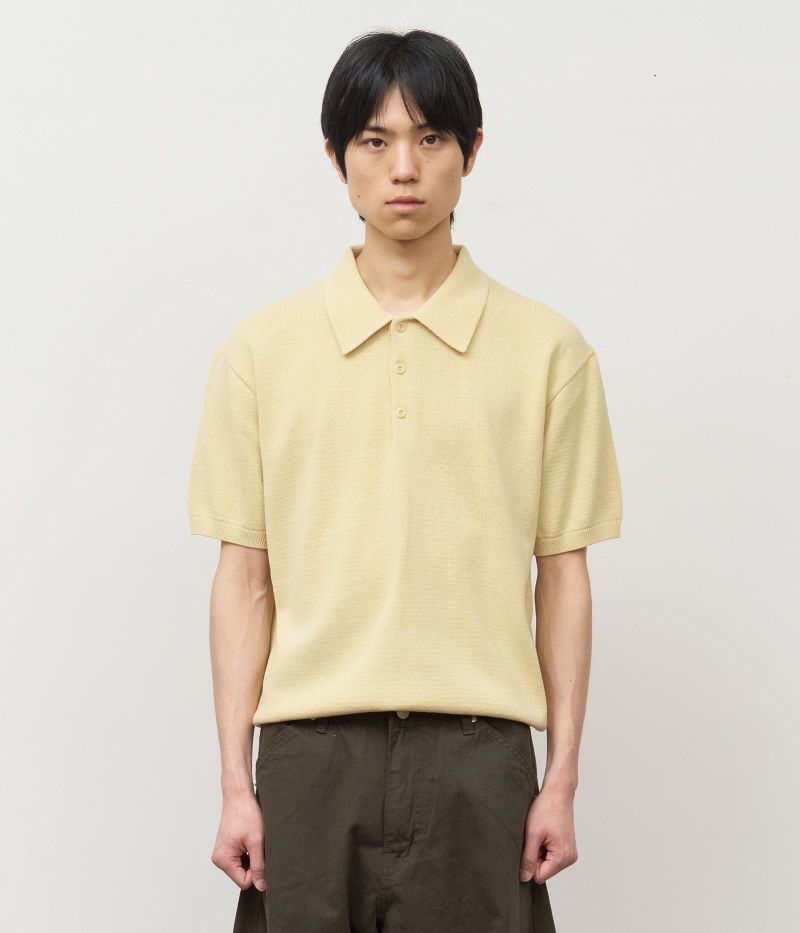 HIFIFNK(ハイファイファンク)の「Matthew Button Collar Knit(Tops)」