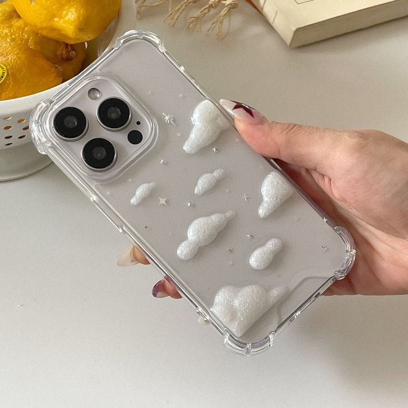 [made]bright cloud ver resin phone case 