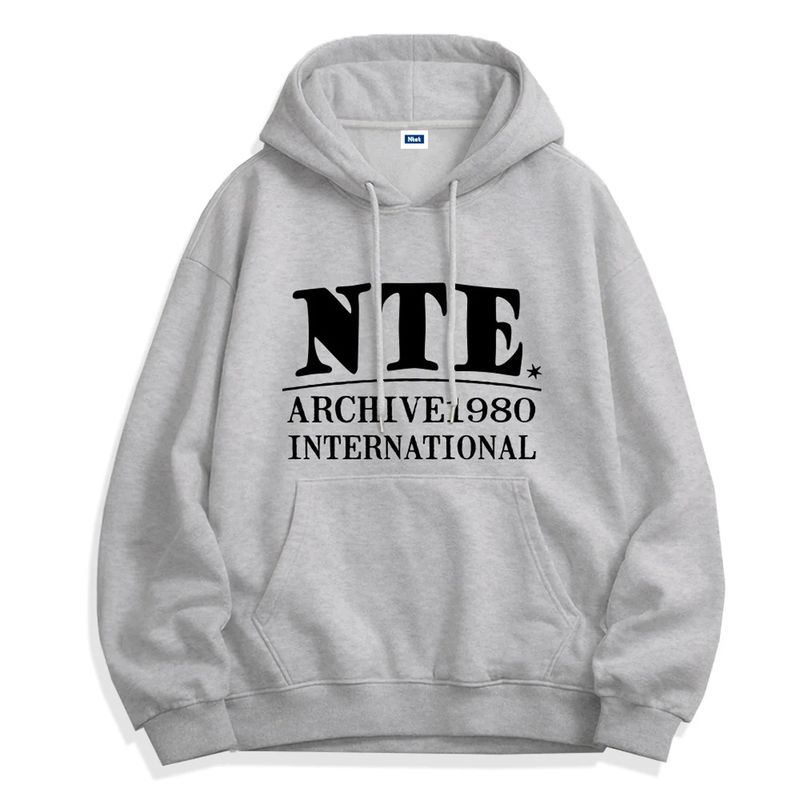 quad logo hoodie (5color)