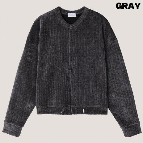 Lexi Velour Crop Cardigan