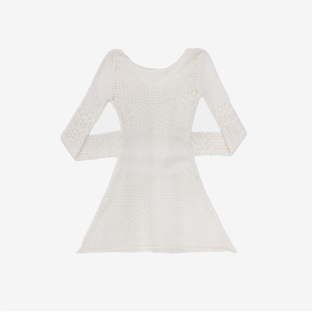 Daven lace knit dress