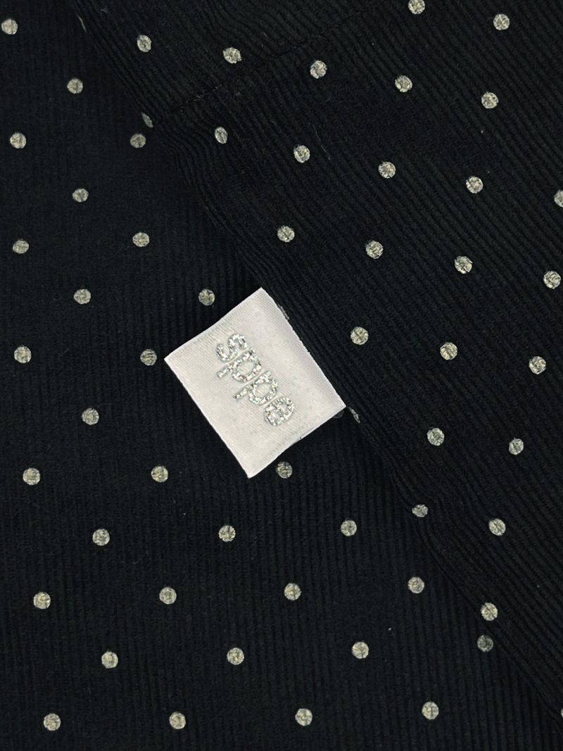 【MADE】sppe dot corduroy bag [black]