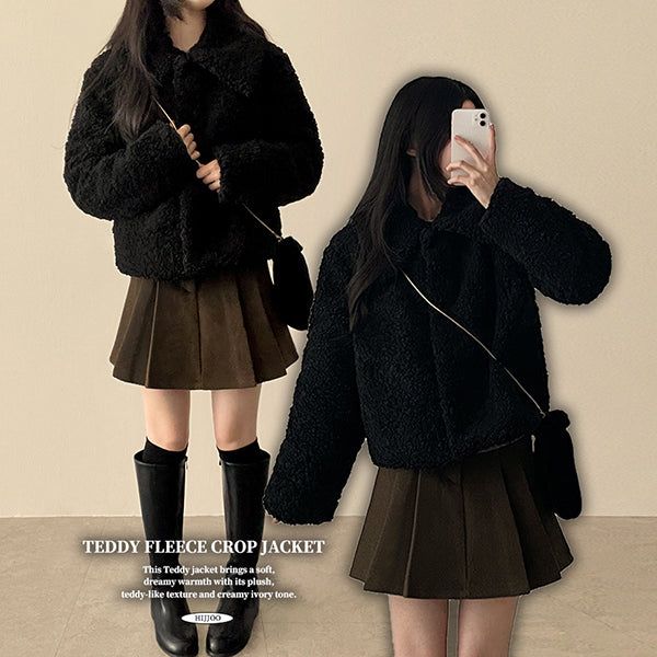 Tipple Fleece Collar Jacket