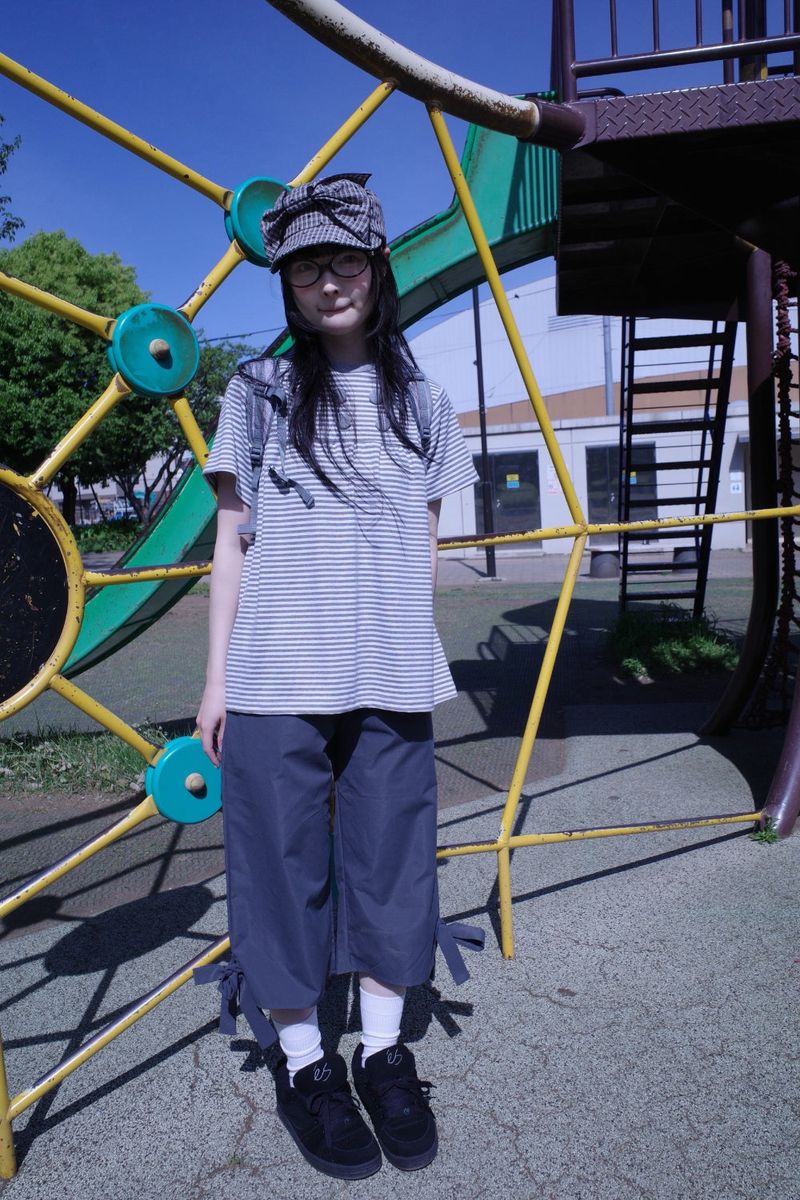 [MD PICK] グリニー ダンガラスナップ tee (2color)