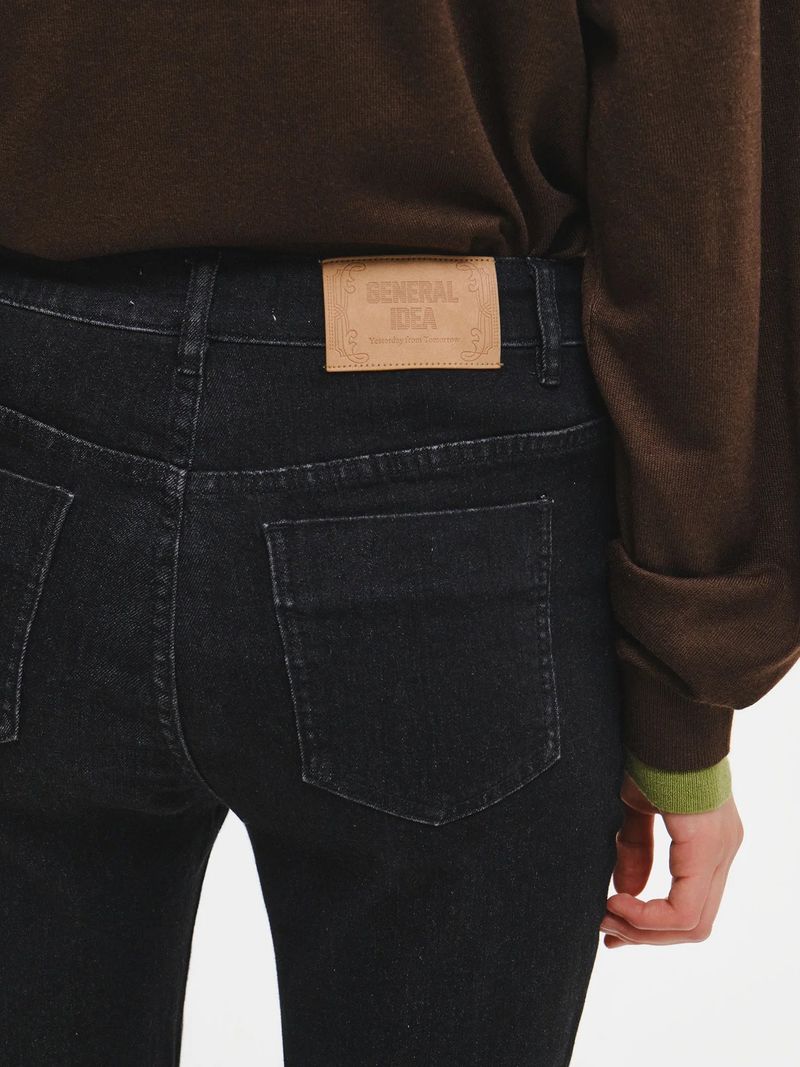 BOOTCUT WASHING DENIM PANTS
