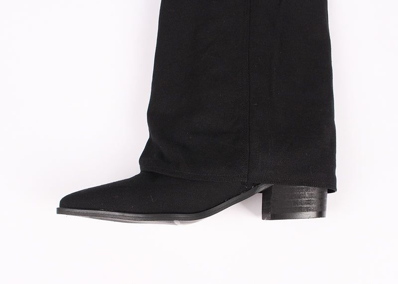 LINEN WESTERN BOOTS