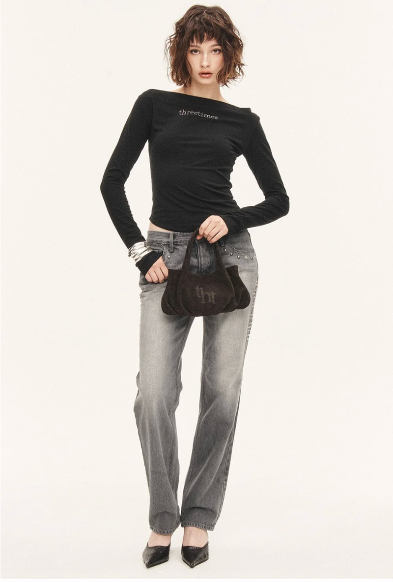 Cocoa mini bag - dark brown  