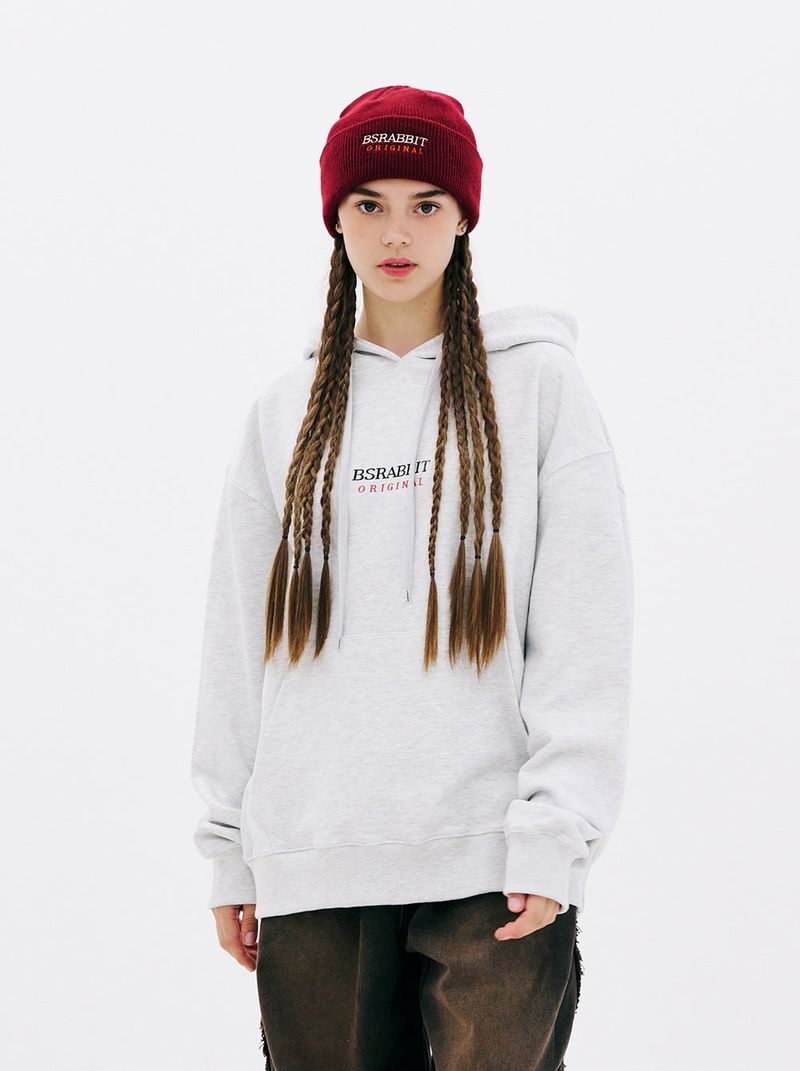 BSR ORIGINAL HOODIE HEATHER GREY
