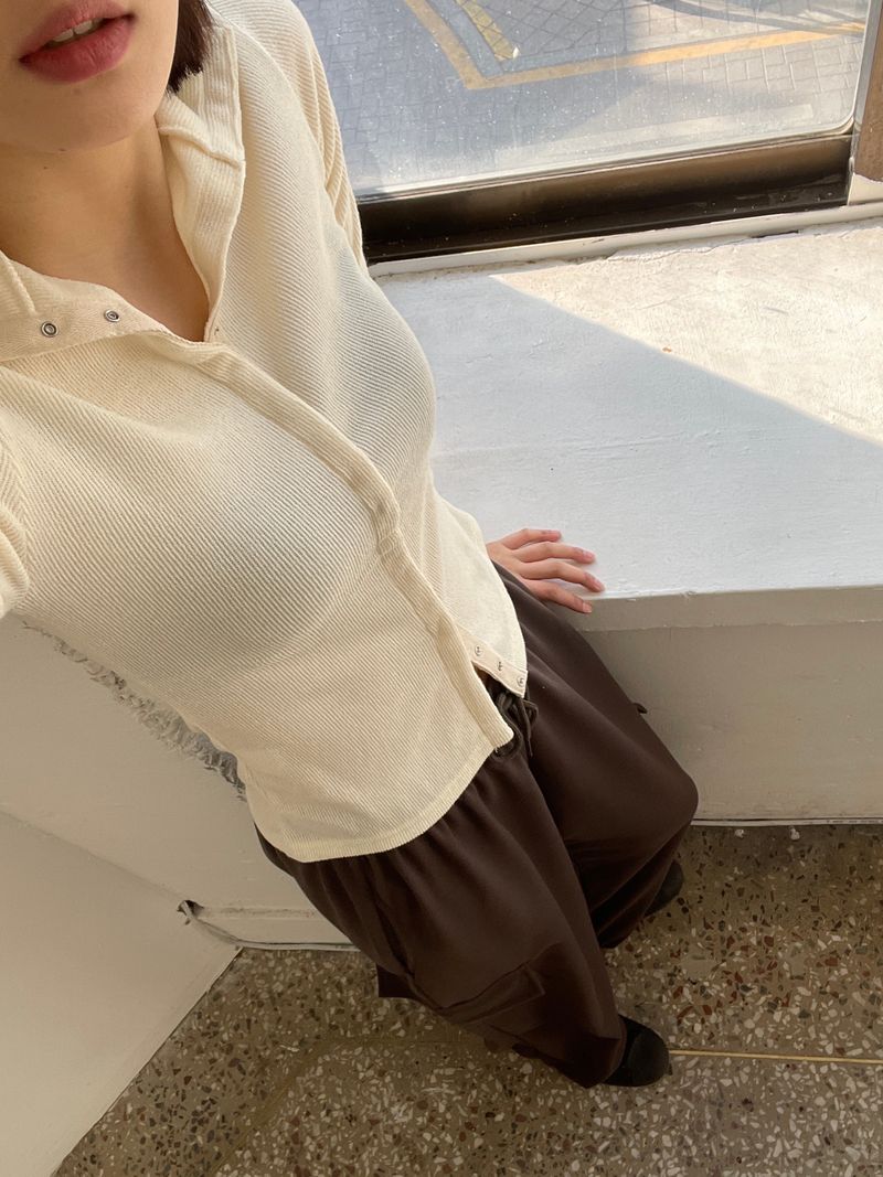 Commode cargo sweat pants 