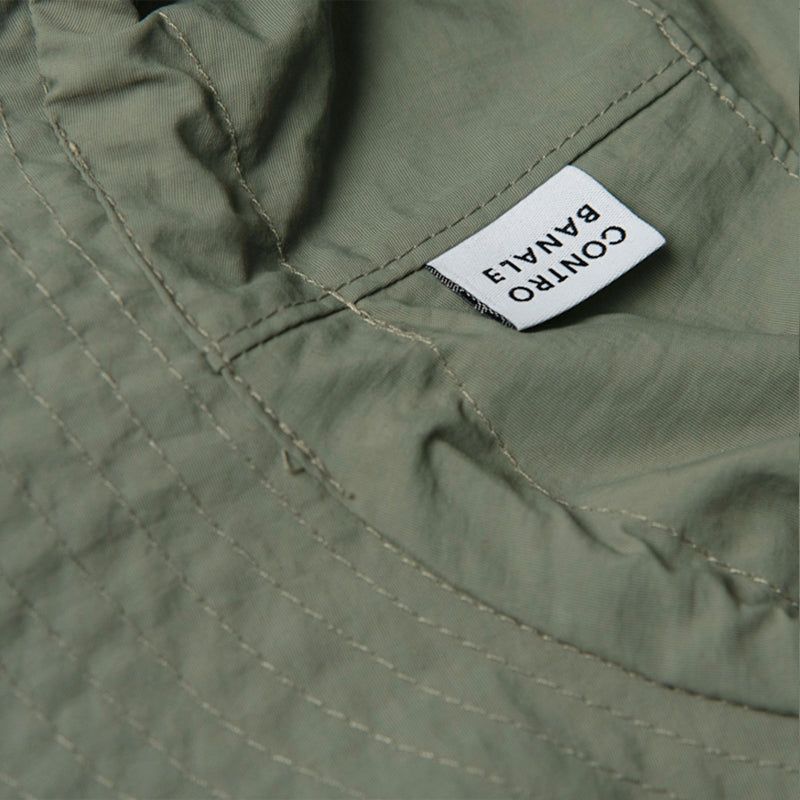 FLARE STRING BOONIE HAT [KHAKI]