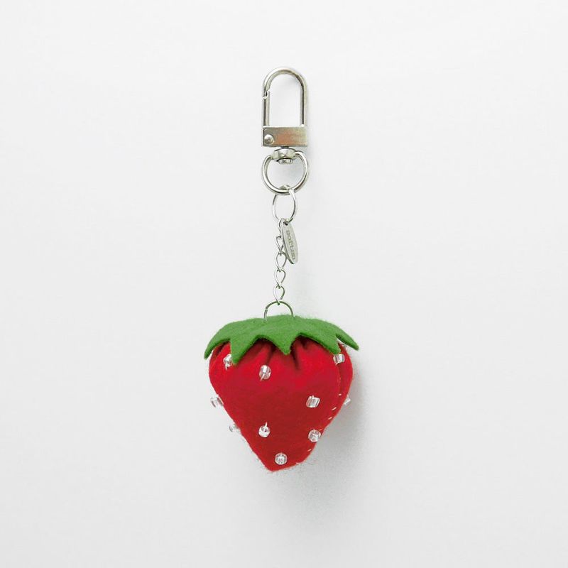 [soft keyring] shining berry (red)