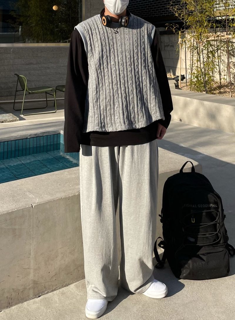 EDEN ONETUCK TRAINING PANTS(4COLOR)