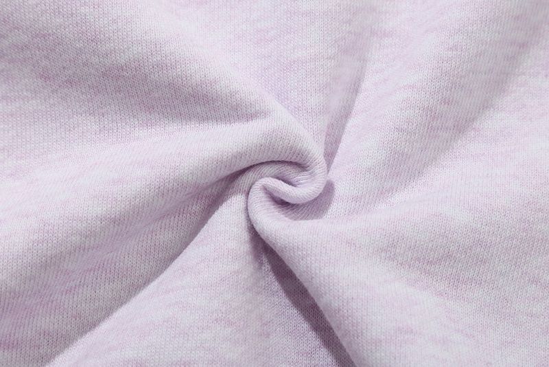 RECENT LOGO HOODIE_MELANGE LIGHT PURPLE