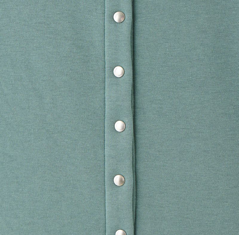 LAMB LIVELIHOOD SWEAT CARDIGAN (TURQUOISE)