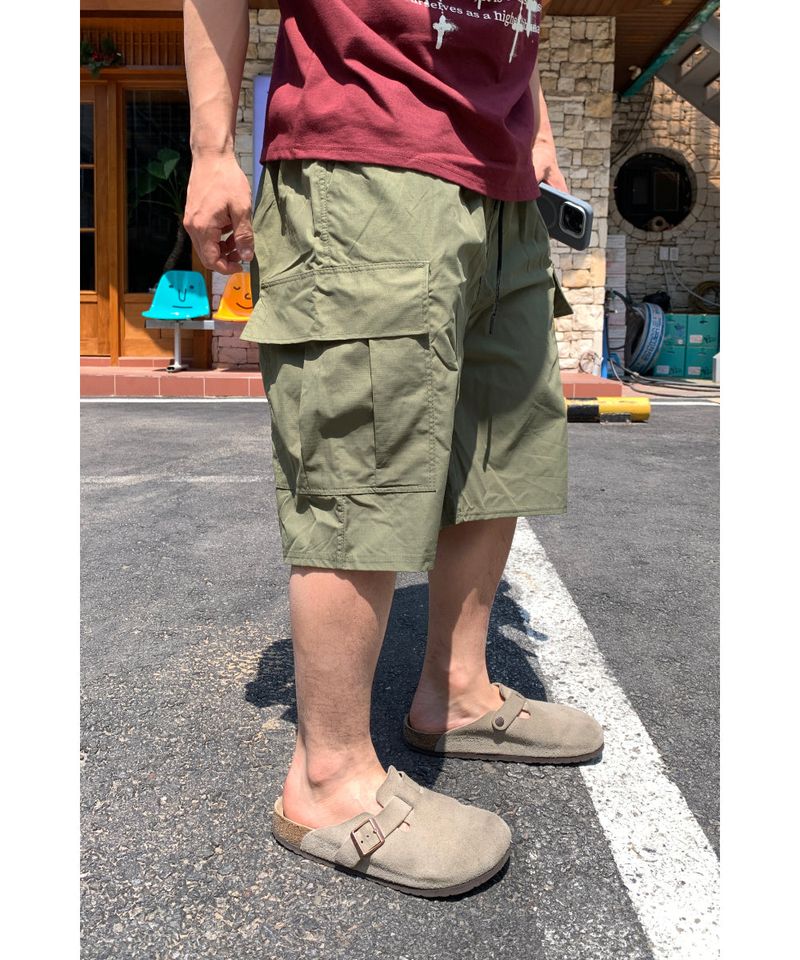 sobaq（ソバック）の「Ripstop Cargo Shorts（Pants）」