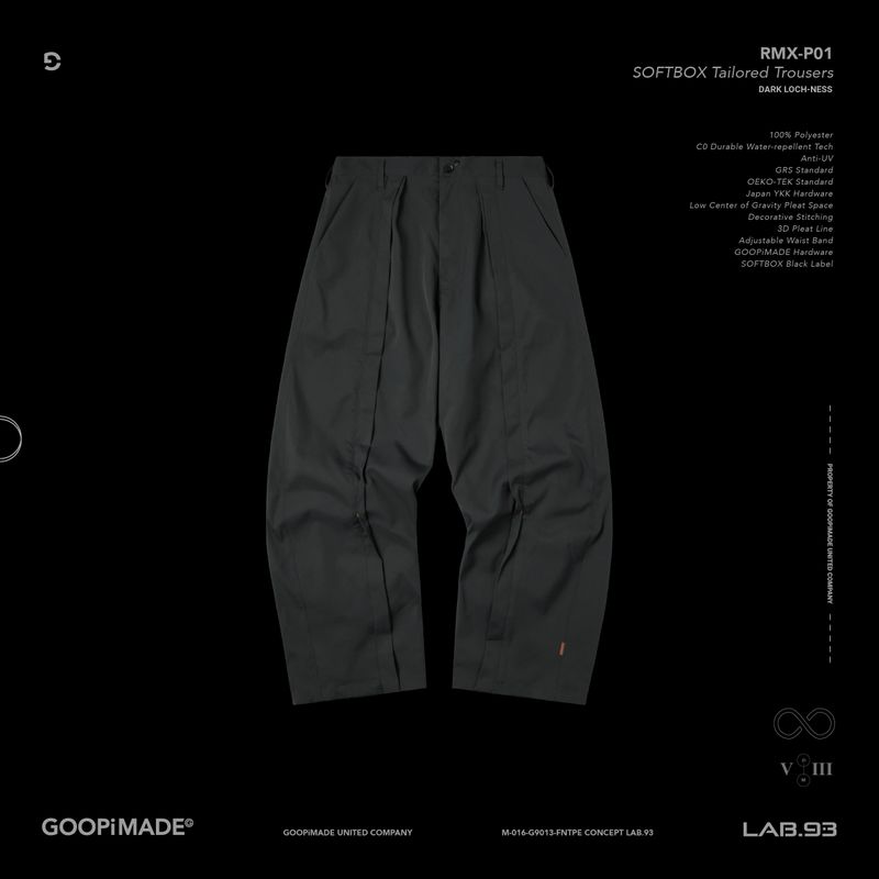 “RMX-P01” SOFTBOX Tailored Trousers