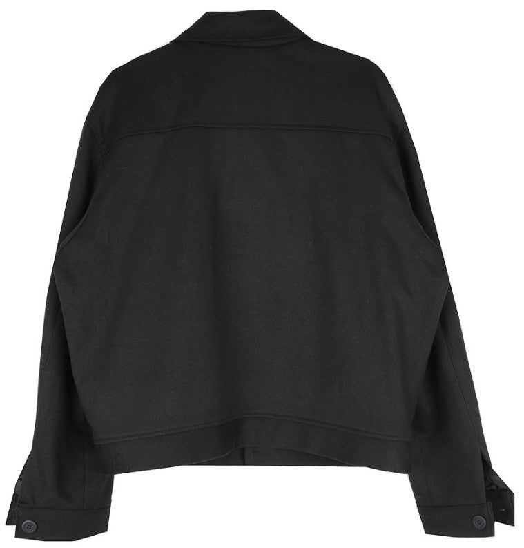 No.9180 woolen set-up trucker JK