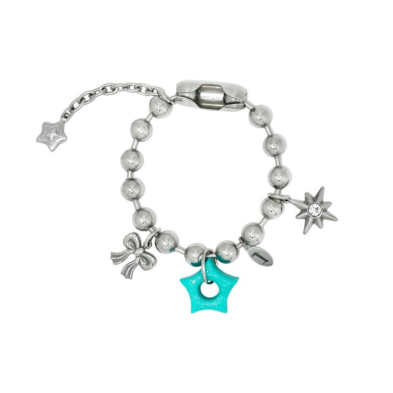 gleameep（グリームイープ）の「gleaming スターチャームブレスレット [4colors]（アクセサリー）」