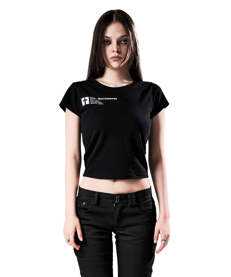 502 ERROR T-SHIRT BLACK