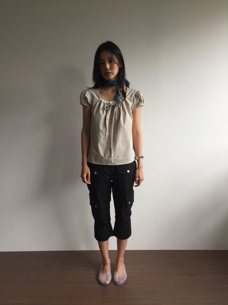 Street flap half pants (2color)