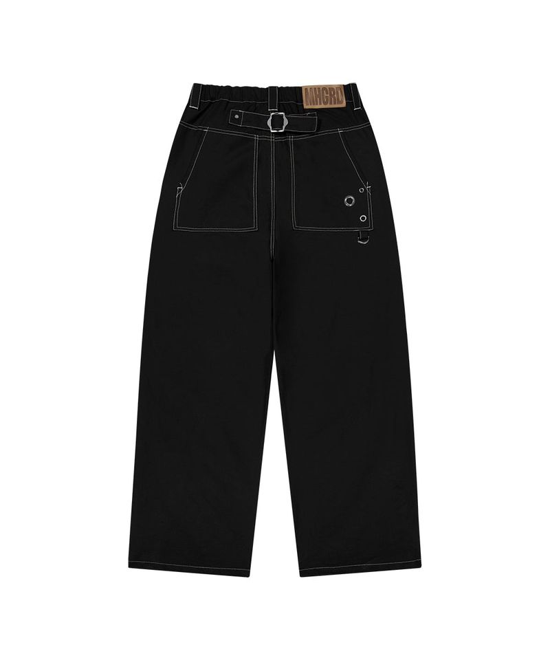 EYELET WIDE PANTS