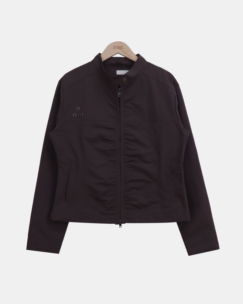 Reda Shirring Rider Jacket
