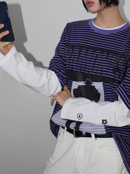 MINI FLOWER LONG SLEEVE