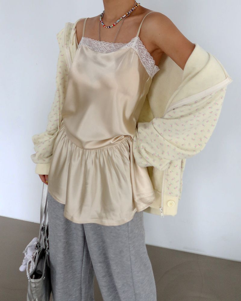 Warmer Layered Wide Jogging Pants