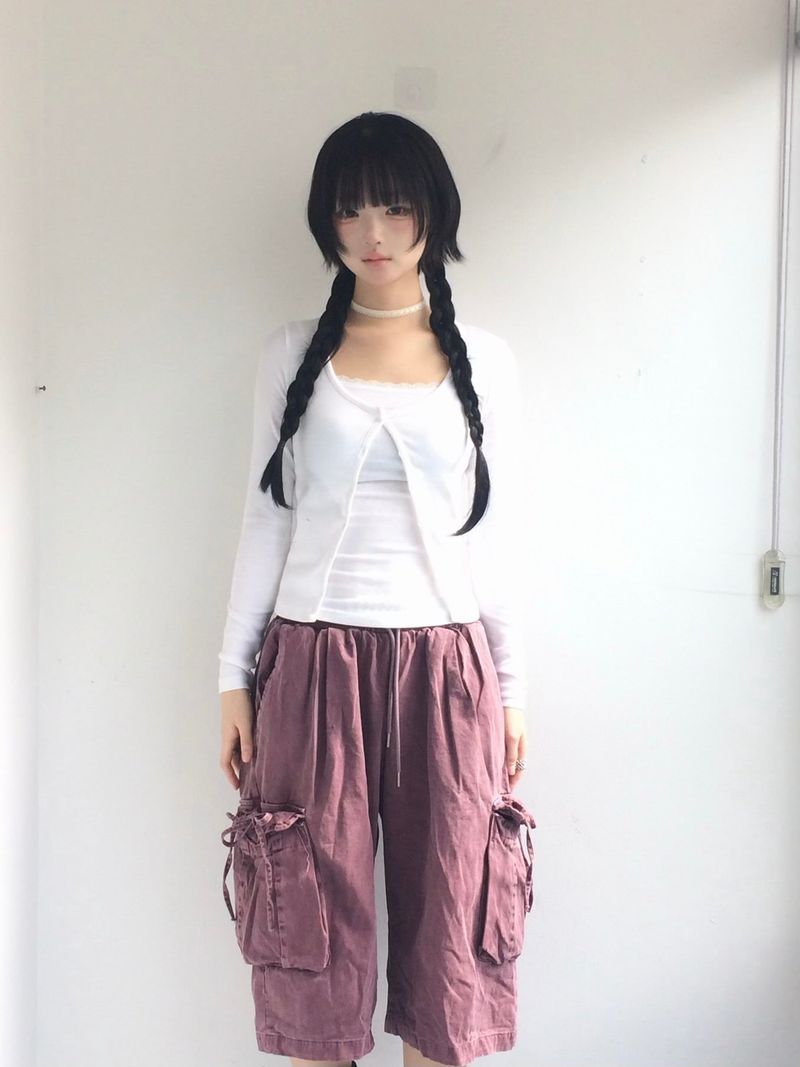 ner.ui.bin(ノエビン)の「washing ribbon pocket cargo pants(Pants)」