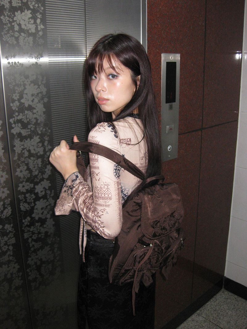 [美愛 1970] Rose pocket backpack (3color)