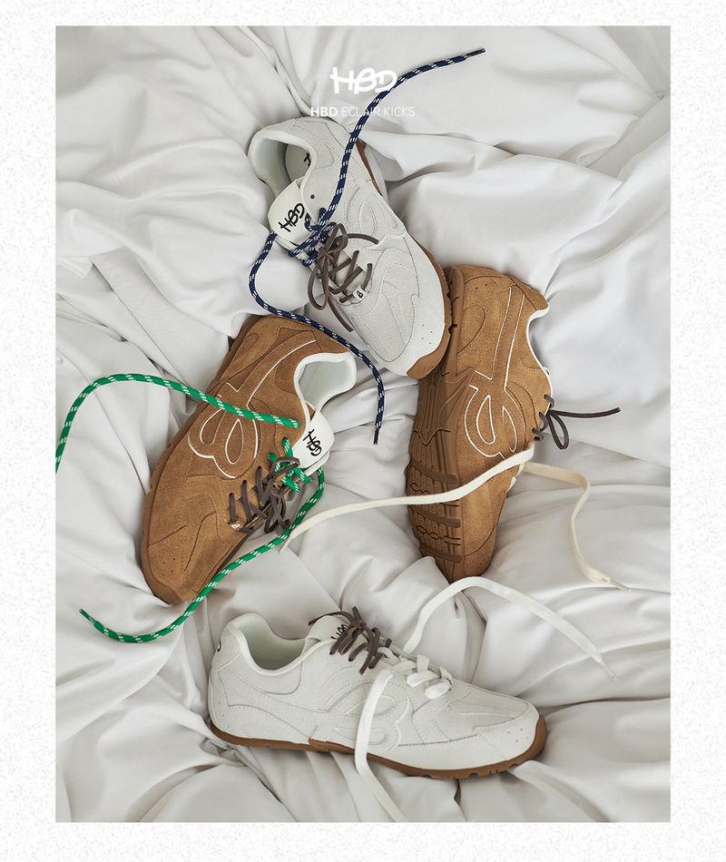 HBD "Little Puff" Thin-Soled Casual Shoes