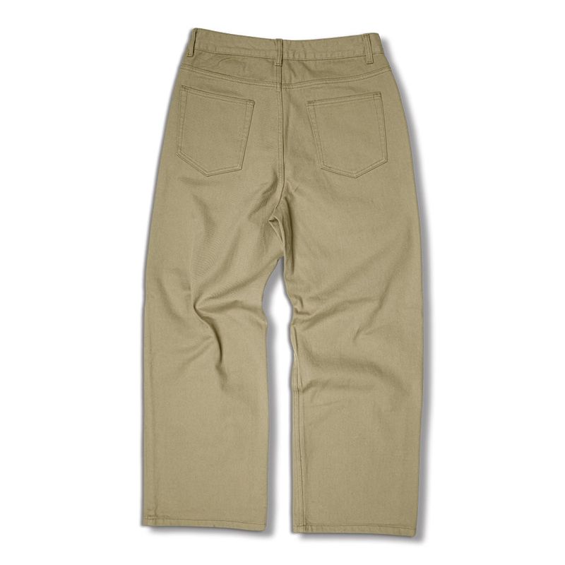 Usual Washing Cotton Pants - 3COLOR