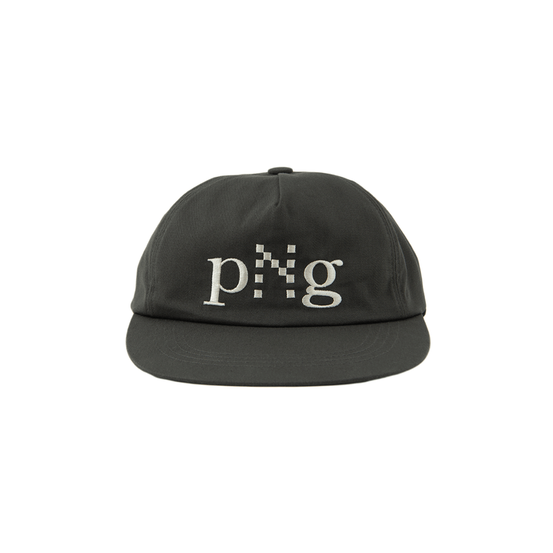 PNG LOGO CAP - CHARCOAL