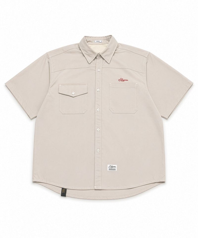 COOLMAX SHORT SLEEVES SHIRTS BEIGE