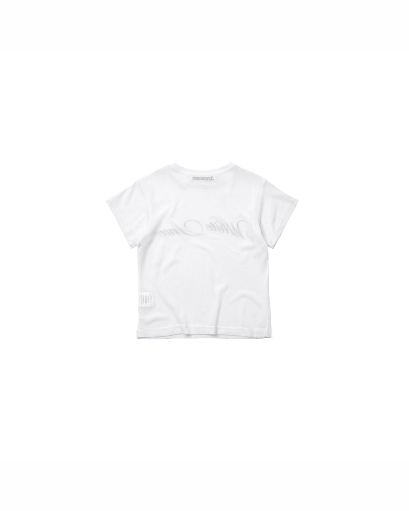 KMC | WMN WHITE SNOW Baby Tee