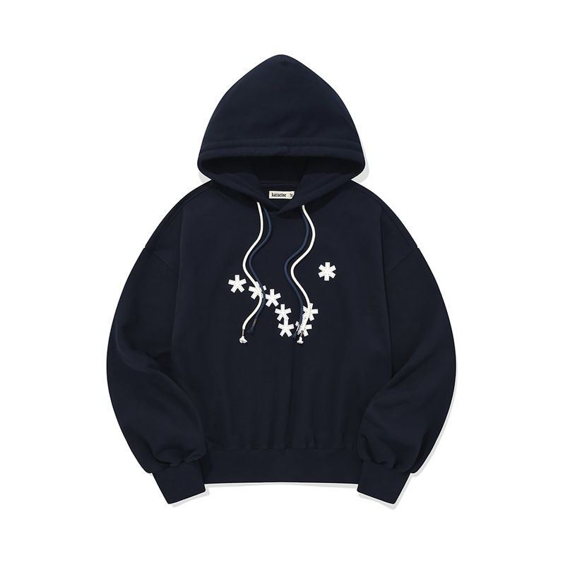 karactor（カラクター）の「アラスカロゴフーディー / Navy（トップス）」