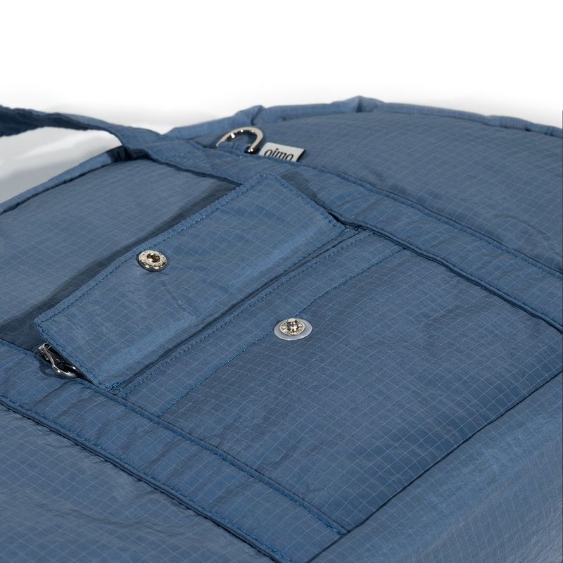Sporty Boston Bag - Blue