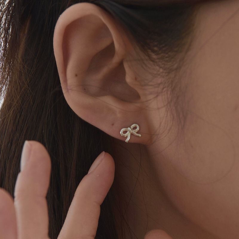Mini Ribbon earring