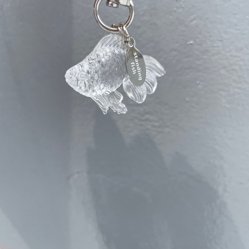 I LOVE MY FISH! Keyring