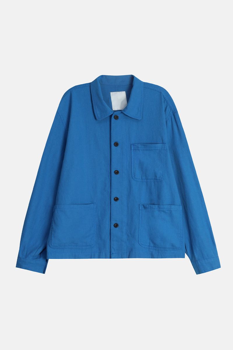 Linen french work jacket