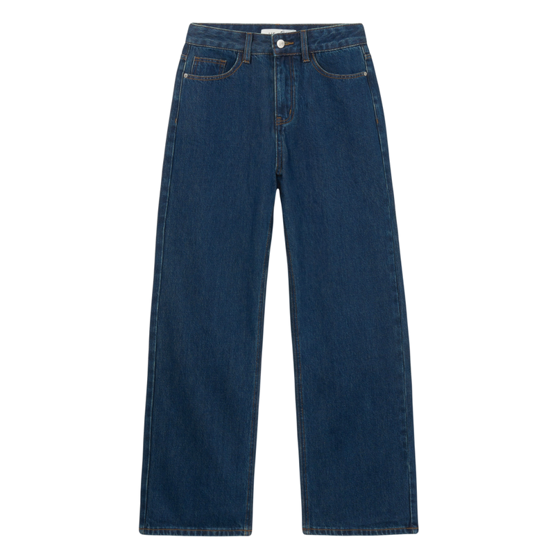 ur.fit（オールフィット）の「SEMI WIDE DARK BLUE DENIM PANTS code 18306（Pants）」