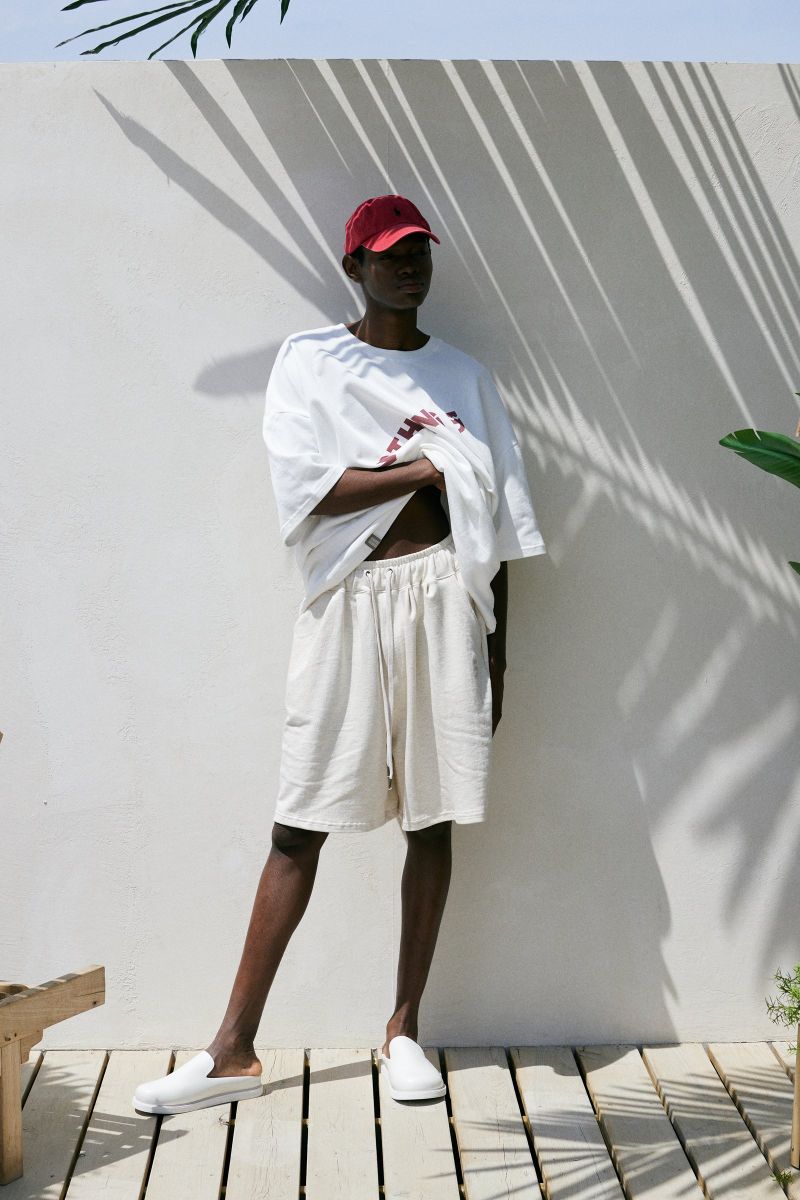 PIN-KNIT WIDE 1/2 PANTS (Oatmeal)
