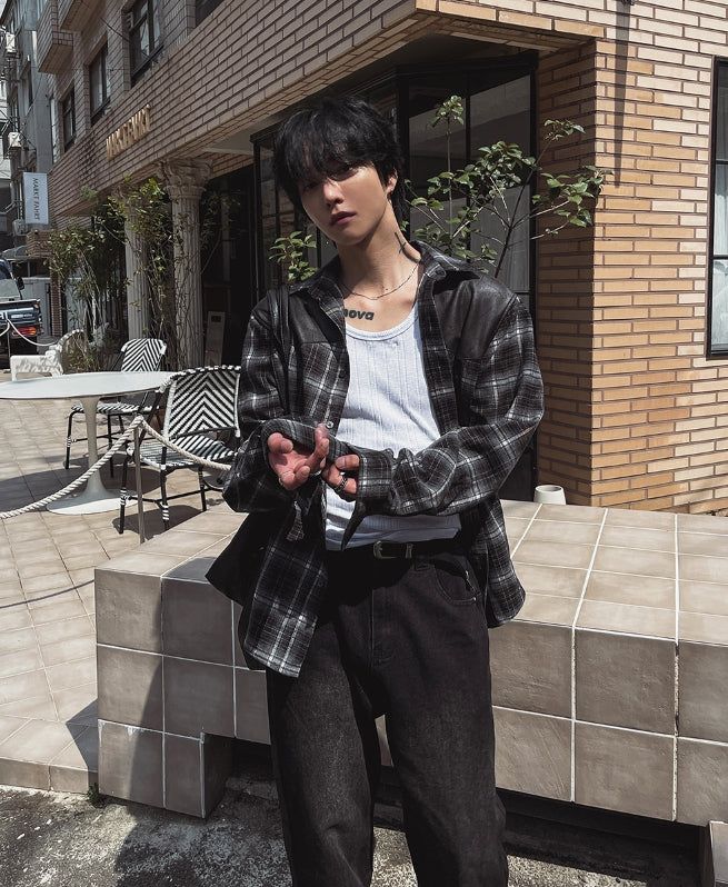Chris western checked shirt