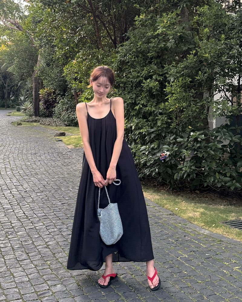 Leara bustier long dress