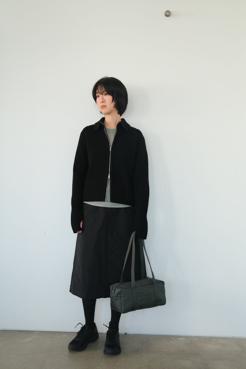 compact duffle bag (deep green)